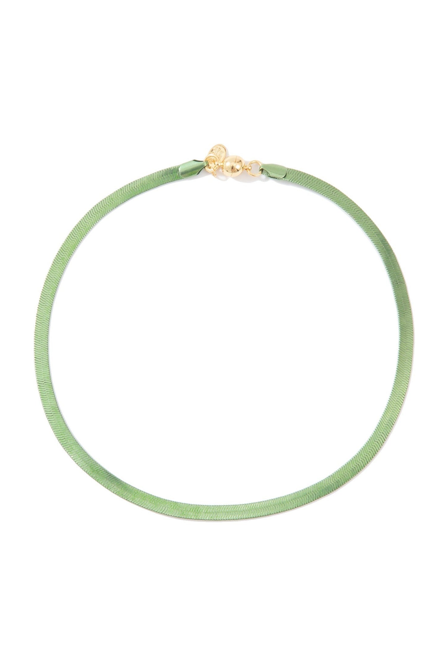 Scarlett Necklace - Liquid Metallic Cactus