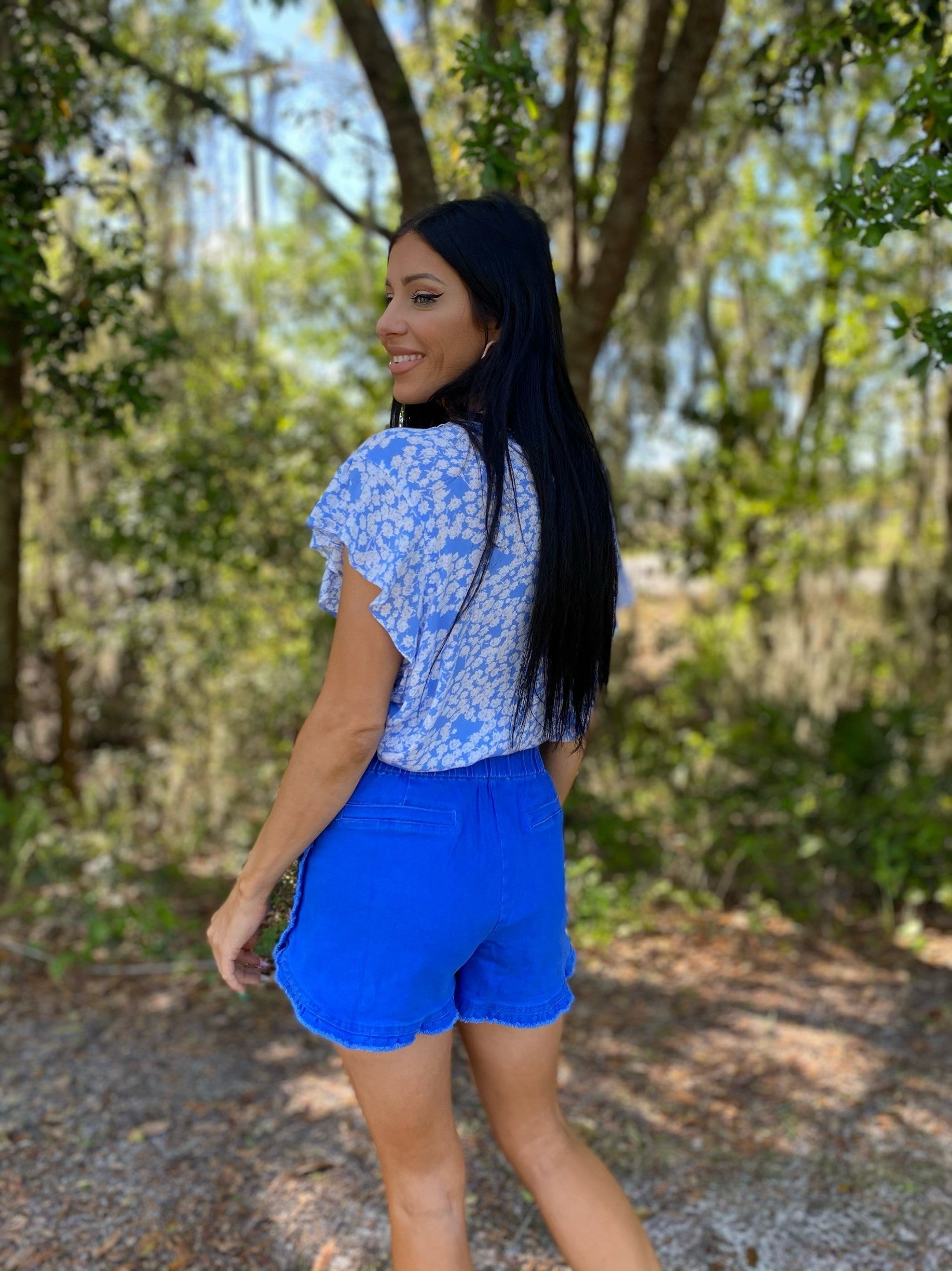 Pleat That Competes Shorts - 2 Colors!