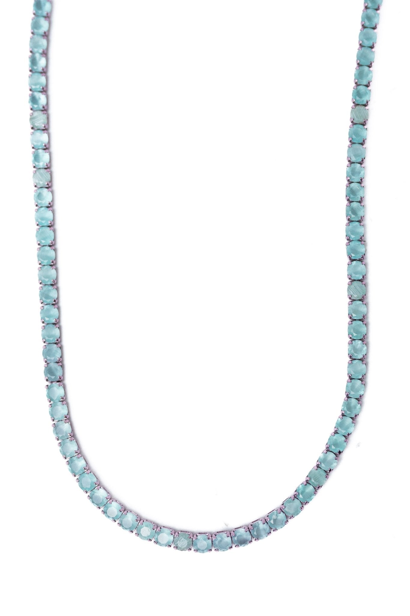 Long Story Necklace - Iris Sky - By Alexa Rae