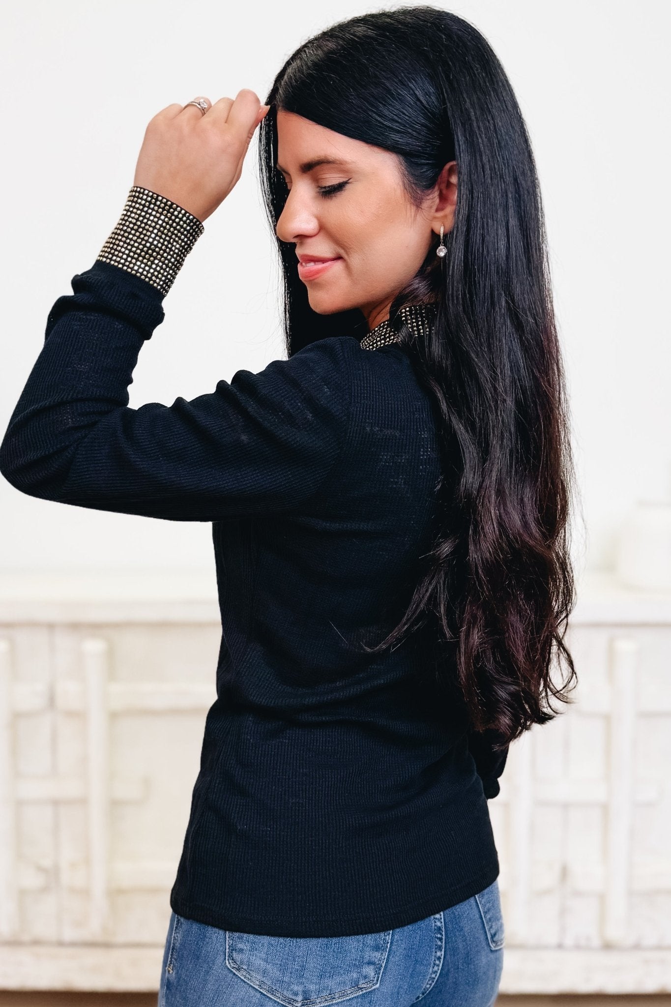 Love Struck Studded Top - By Alexa Rae