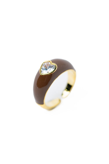 Michelle Ring - Gold Cocoa - By Alexa Rae
