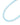 Mini Wild Thoughts Necklace - Sky - By Alexa Rae