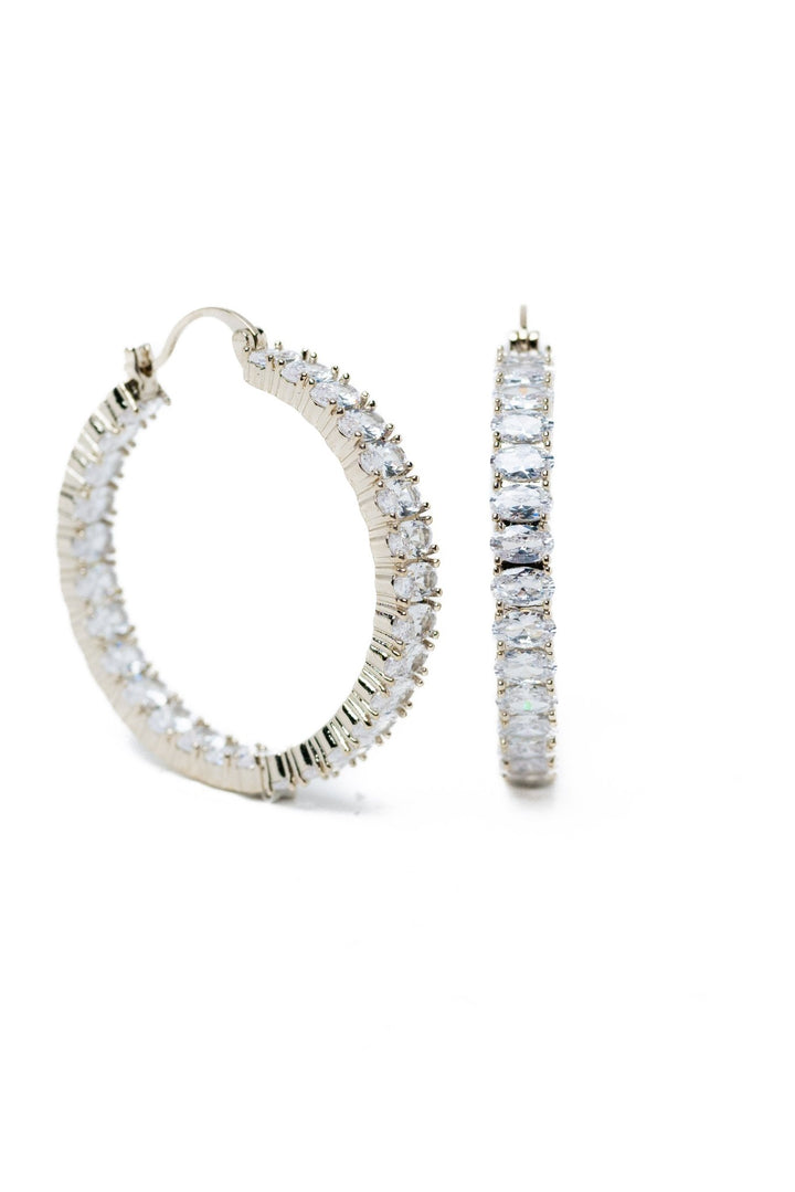 Moonveil Earrings - Metallic Linen - By Alexa Rae