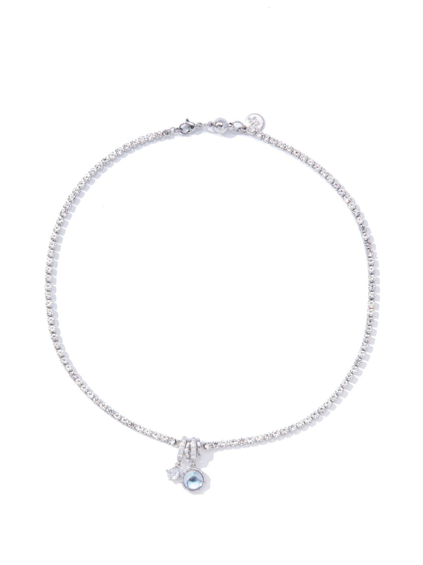 Night Sparks Necklace - Snow Glow - By Alexa Rae