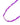 One More Try Necklace - Neon Violet - By Alexa Rae