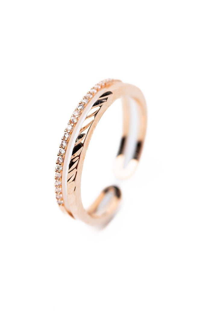 Penny Ring - Rose Gold - By Alexa Rae