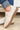 Remus Retro Stripe Sneakers - Beige - By Alexa Rae
