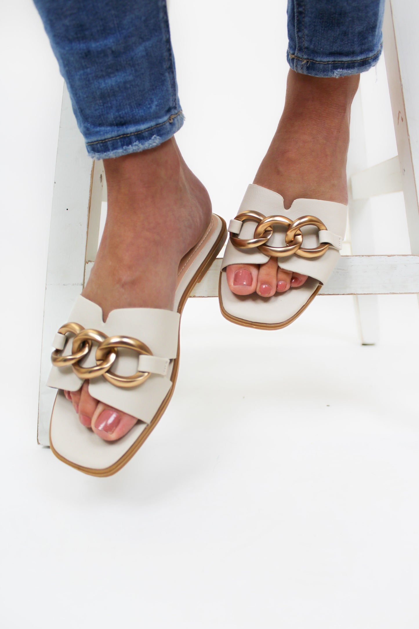 Ccocci Baylor Chain Sandal - 2 Colors!