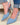 Skye Crystal Denim Slingback Heels - Denim - By Alexa Rae