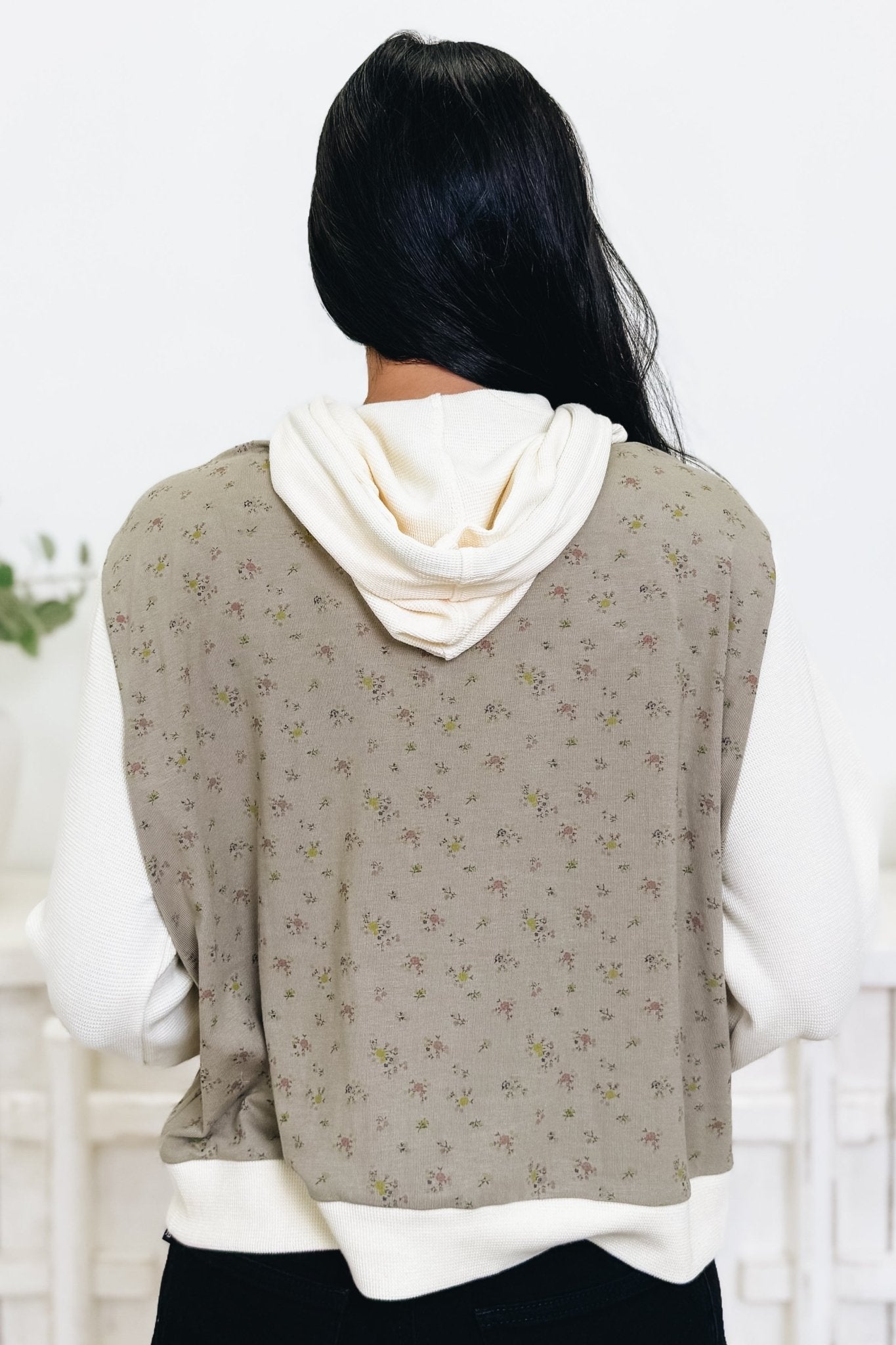 Something Groovy Floral Hoodie - 2 Colors! - By Alexa Rae