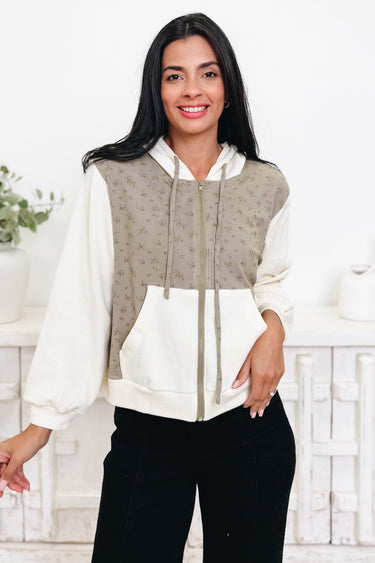 Something Groovy Floral Hoodie - 2 Colors! - By Alexa Rae