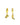 Sundance Earrings - Gold - By Alexa Rae