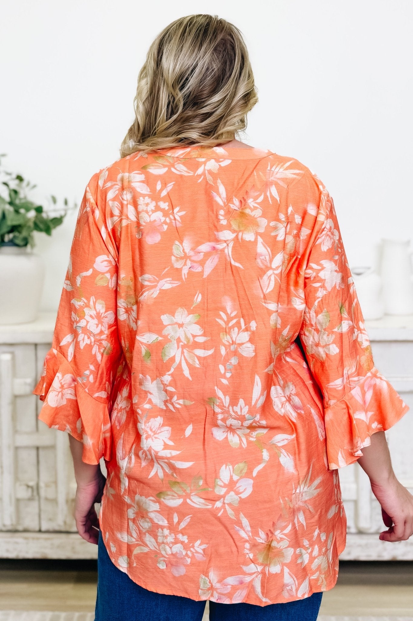 Sweet As A Peach Top - By Alexa Rae