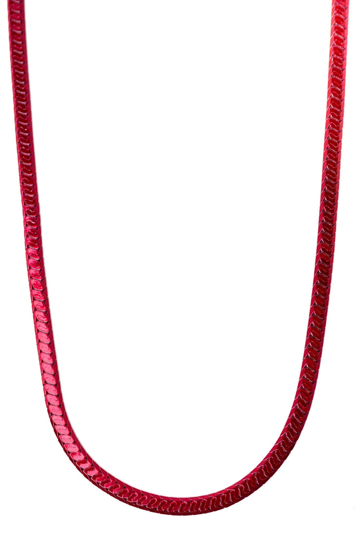 Tali Necklace - Metallic Rouge - By Alexa Rae