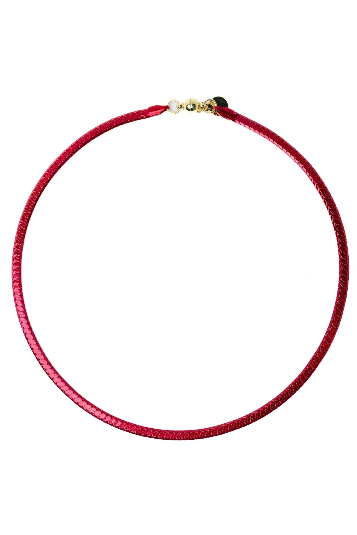 Tali Necklace - Metallic Rouge - By Alexa Rae