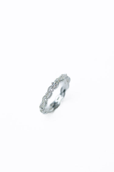 Tender Ring - Liquid Metallic Pearl White - By Alexa Rae