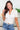 Thanks For Being You Top - White - By Alexa Rae