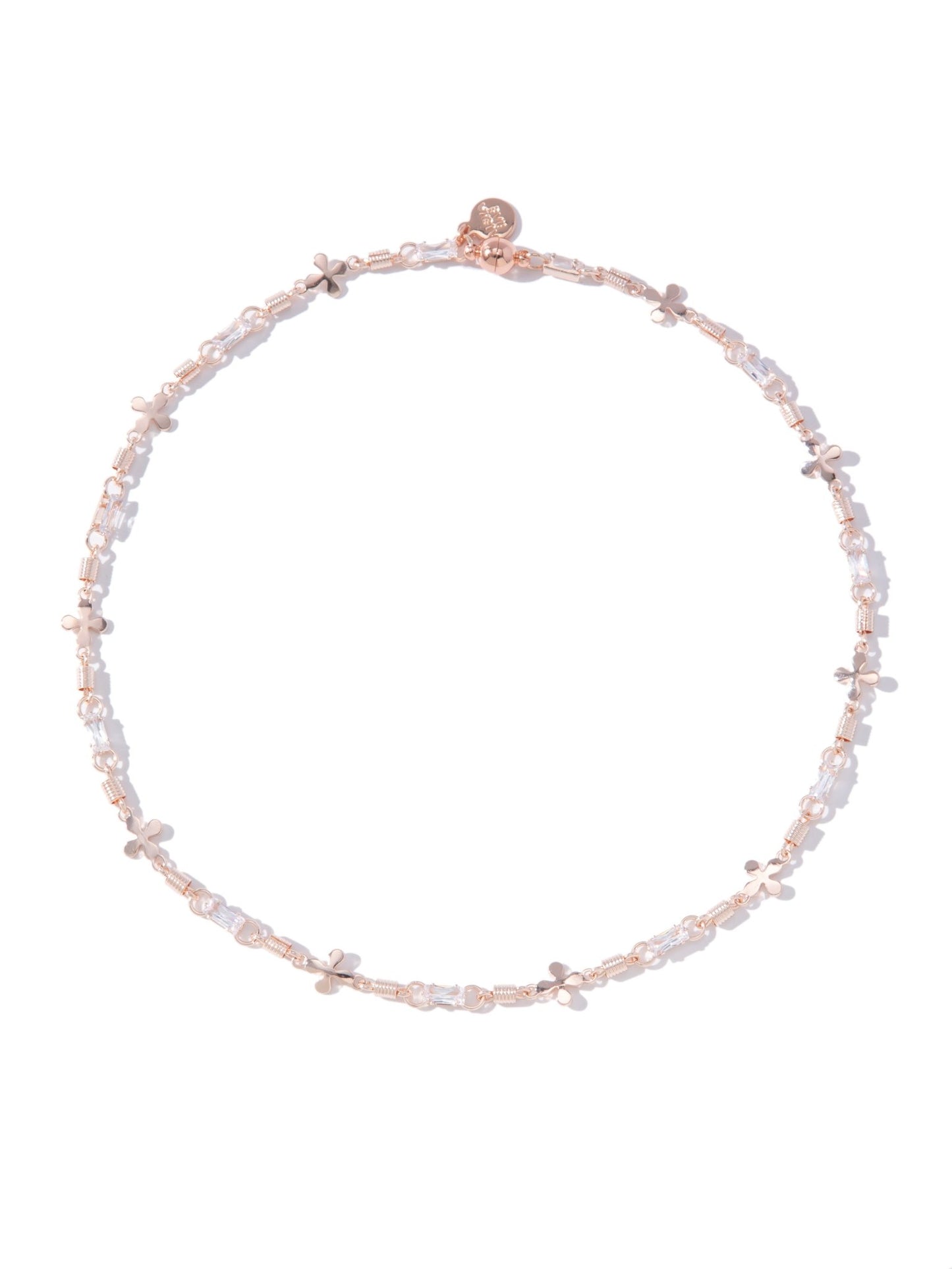 Till The Day Necklace - Light Rose - By Alexa Rae