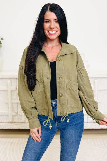 To Good To Be True Jacket - 2 Colors! - By Alexa Rae