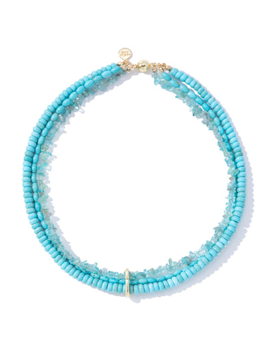 Untamed Soul Necklace - Turquoise - By Alexa Rae