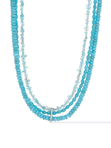 Untamed Soul Necklace - Turquoise - By Alexa Rae
