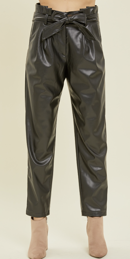The Best Ever Faux Leather Pants - 2 Colors!
