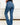 Valentina By Vervet - High Rise Slant Flare Jeans - By Alexa Rae