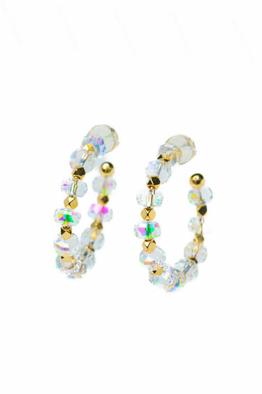 Wild Thoughts Earrings - Snow Glow - By Alexa Rae