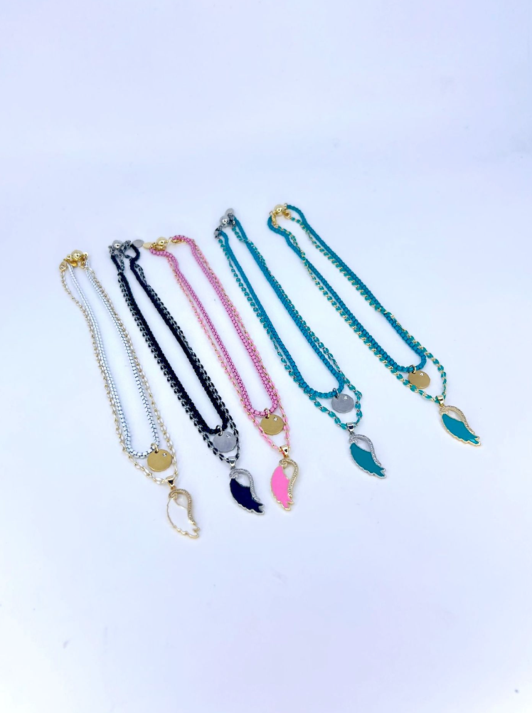 Learn To Fly Necklace - 5 Colors!