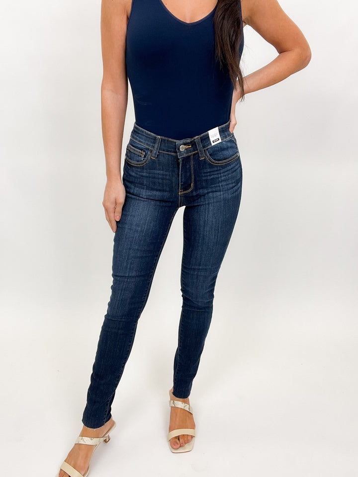 Judy Blue Sexy Can I Mid Rise Skinny Jeans