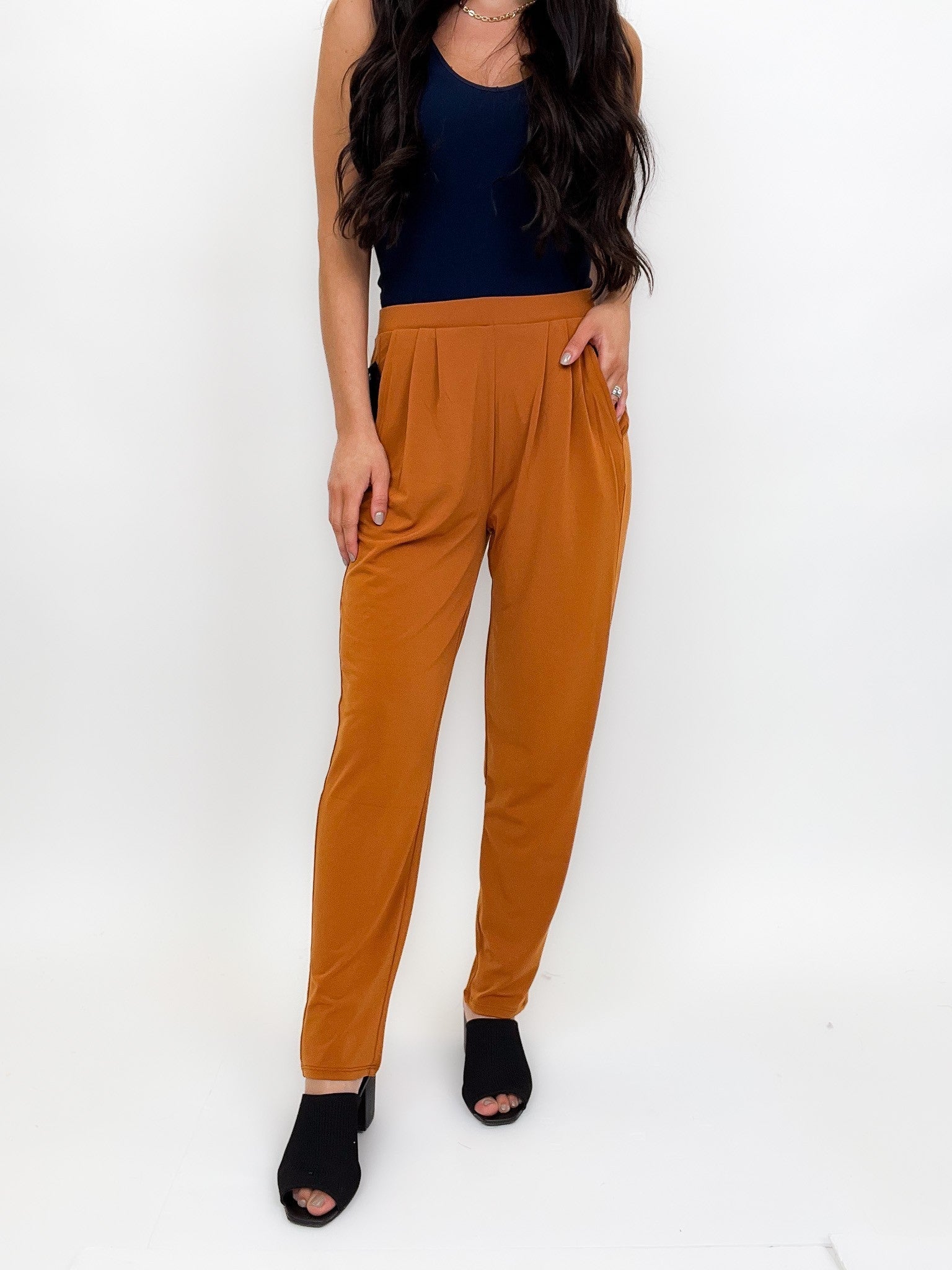 Business Must Have Pleated Pants