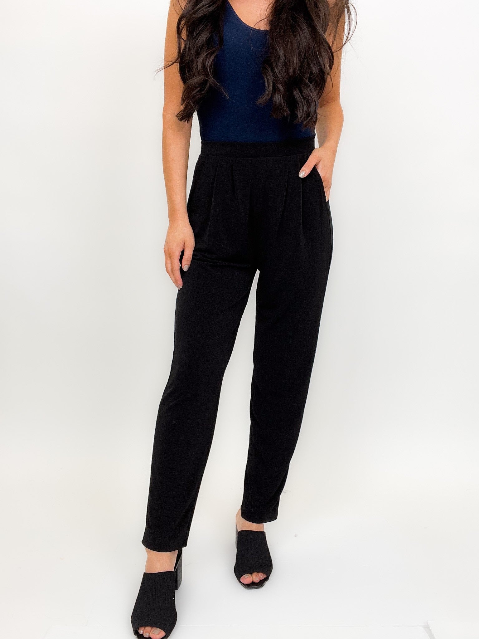 Business Must Have Pleated Pants