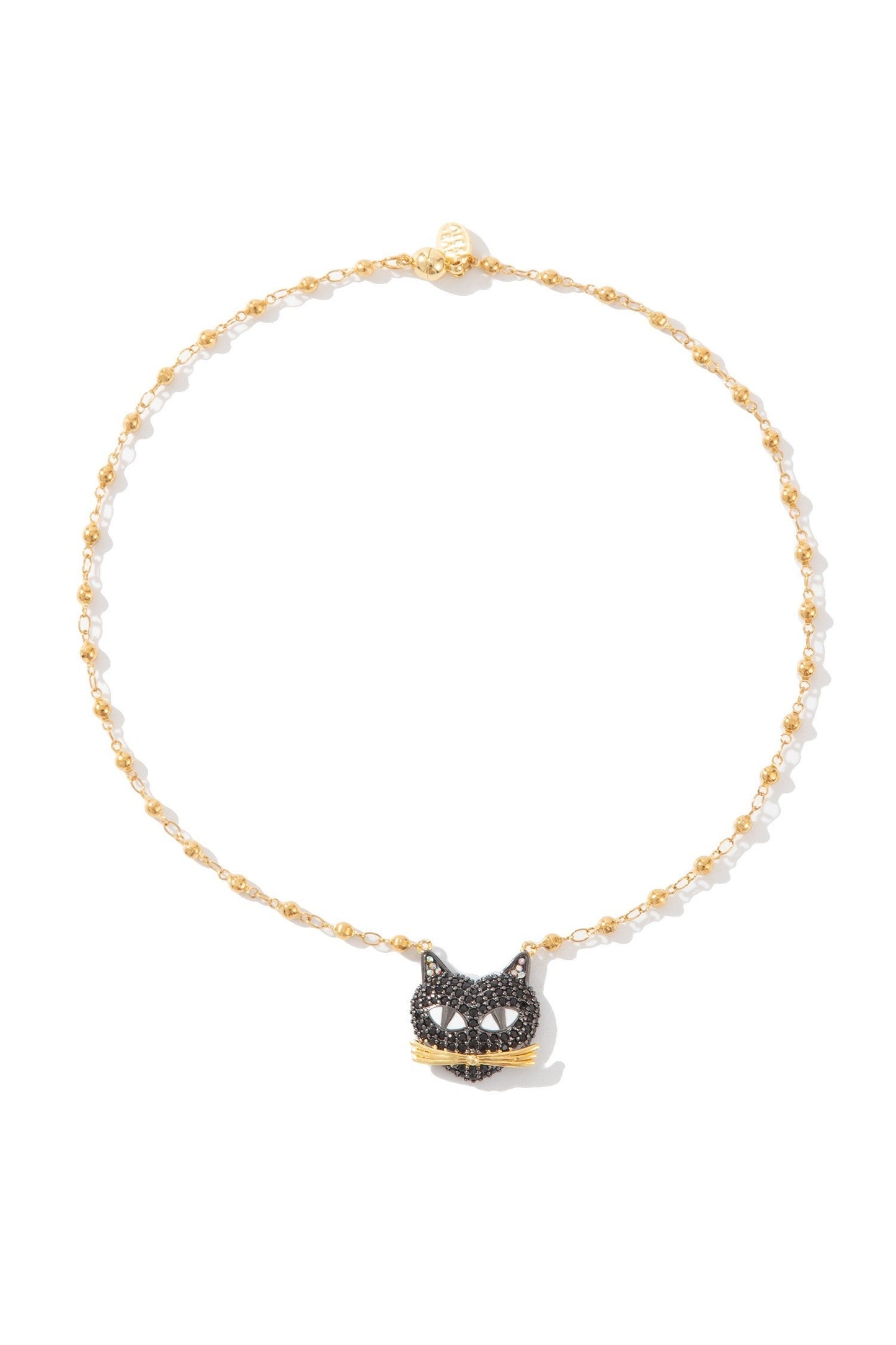 Lucky Cat Necklace - Gold