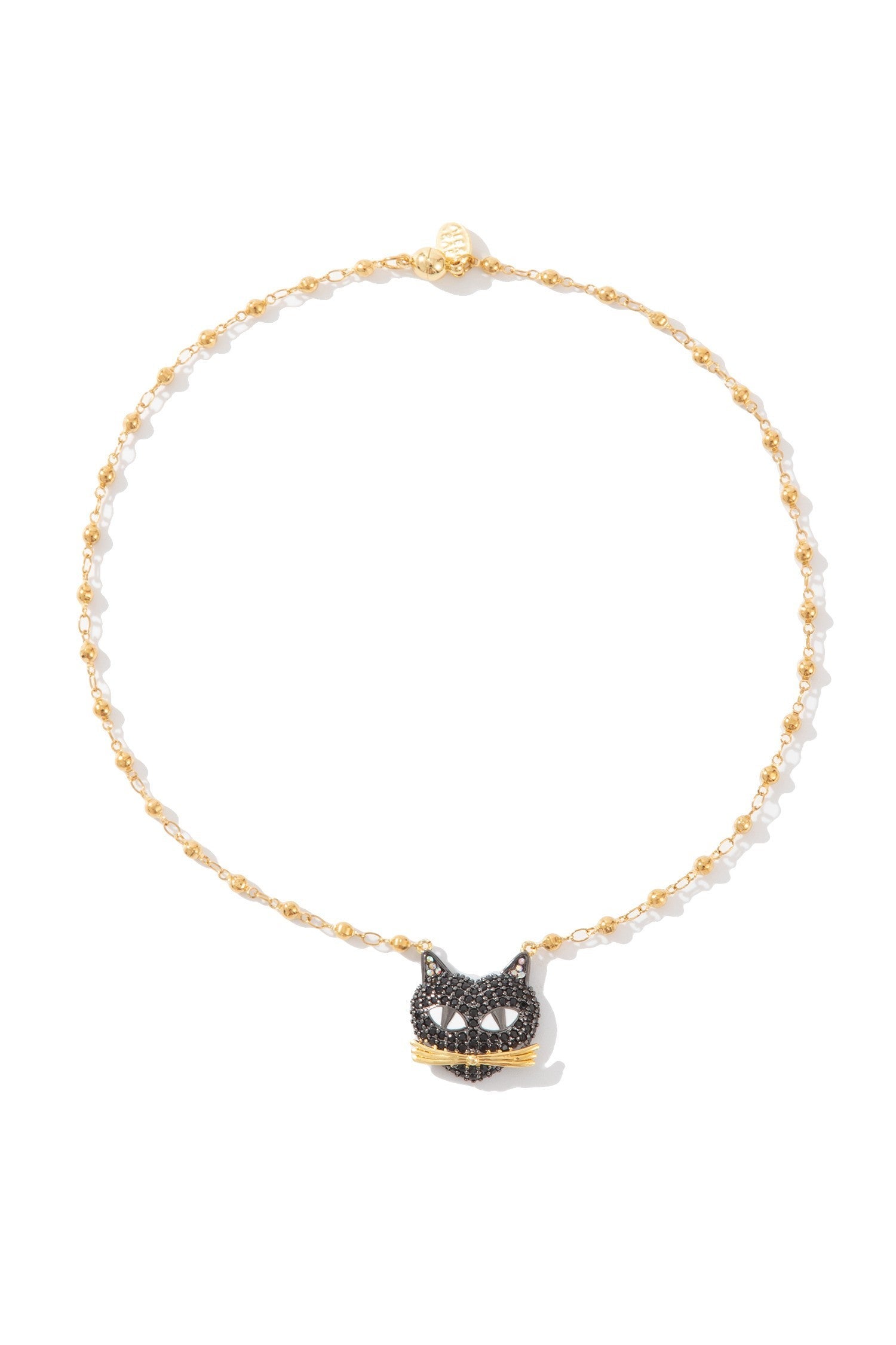 Lucky Cat Necklace - Gold
