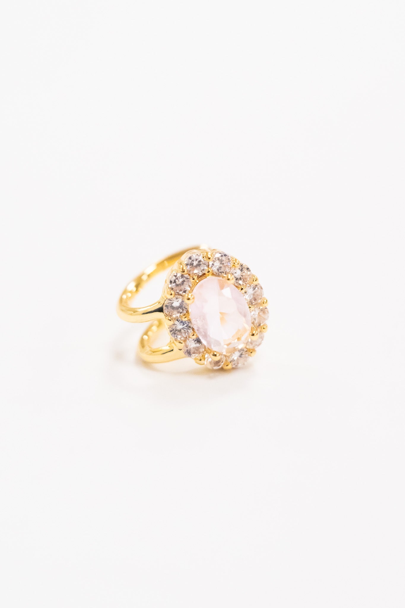 Blushing Rose Ear Cuff