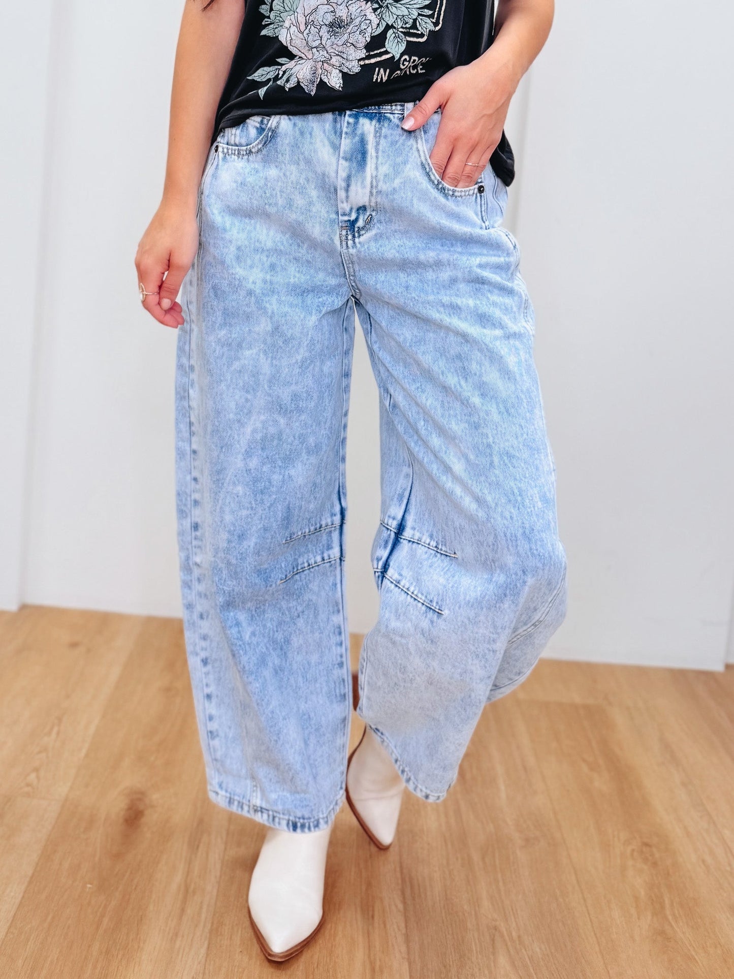 Standing Out By Very J - Wide Leg Jeans