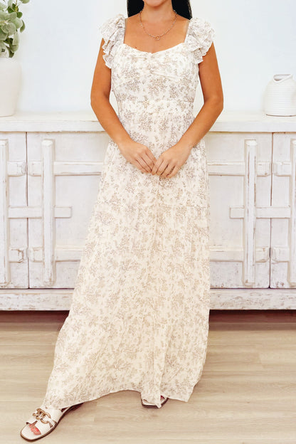 Blessings On Blessing Floral Maxi Dress