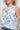 Field Of Passion Floral Top - Blue Blossom