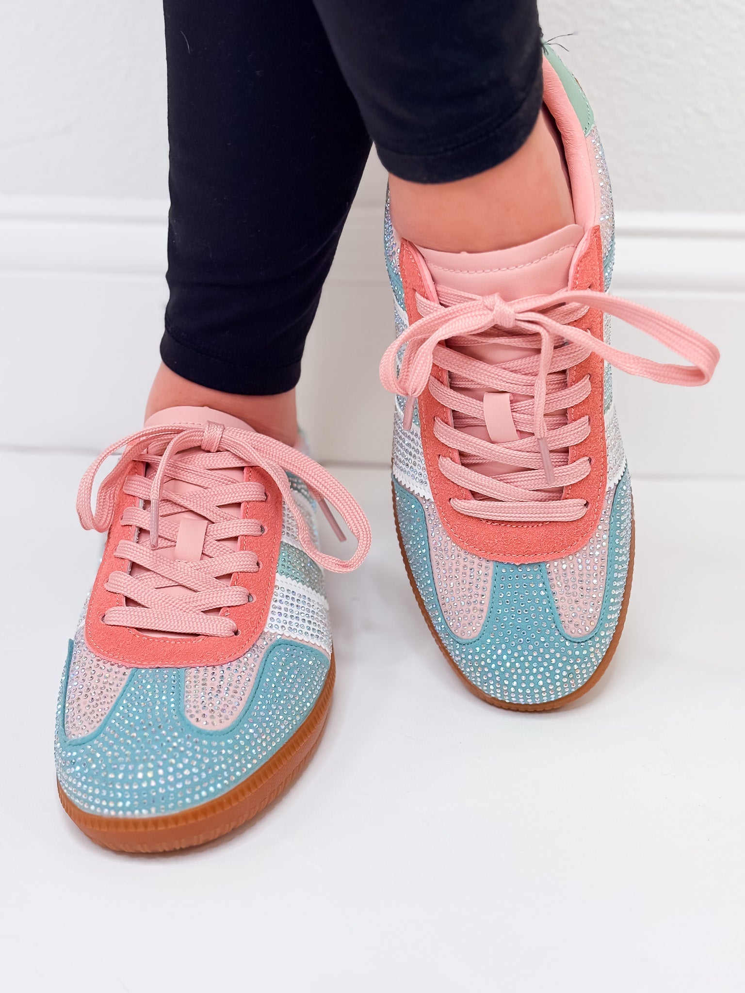 The Lennon Sneakers - Green Multi
