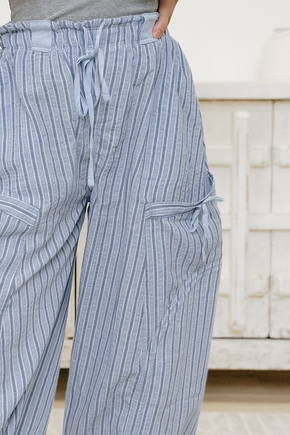 In The Line Up Drawstring Pants - 3 Colors!