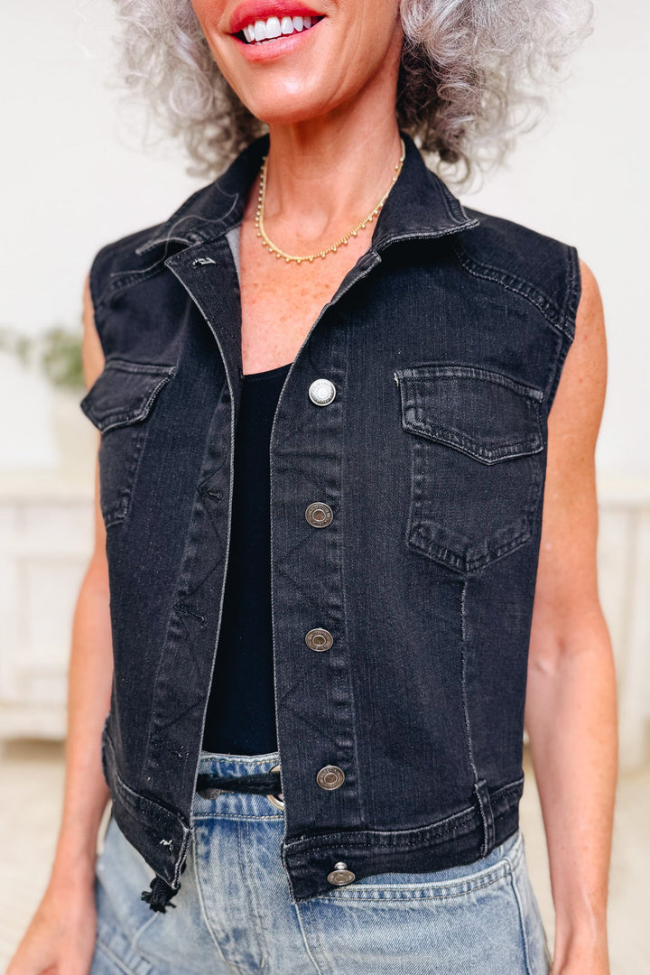 Every Part Of You Denim Vest - 2 Colors!