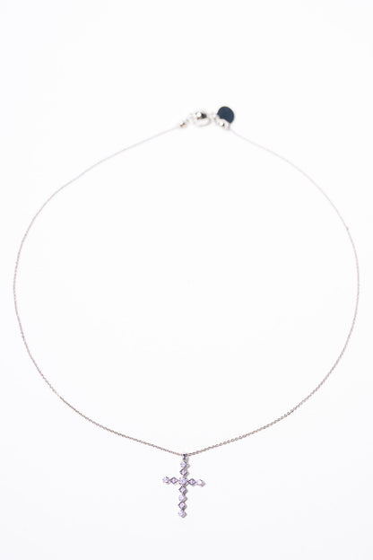 Alba Necklace - Moonshadow Silver