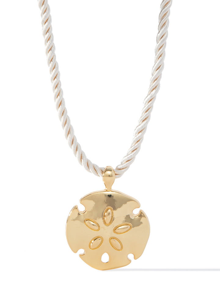 Biscayne Bay Necklace Flower - Cream
