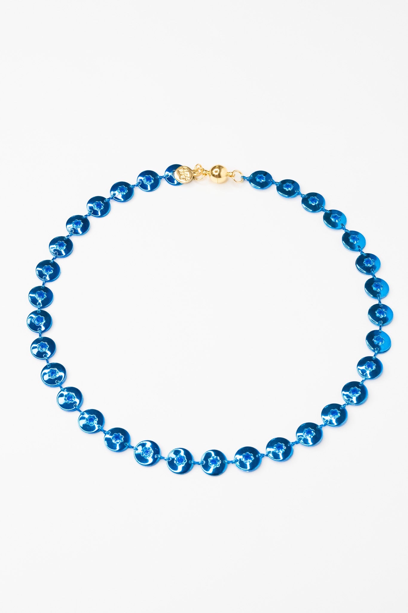 Cancun Necklace - Neon Glowing Blue