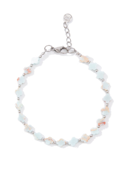 Blooming Skies Anklet - Sky
