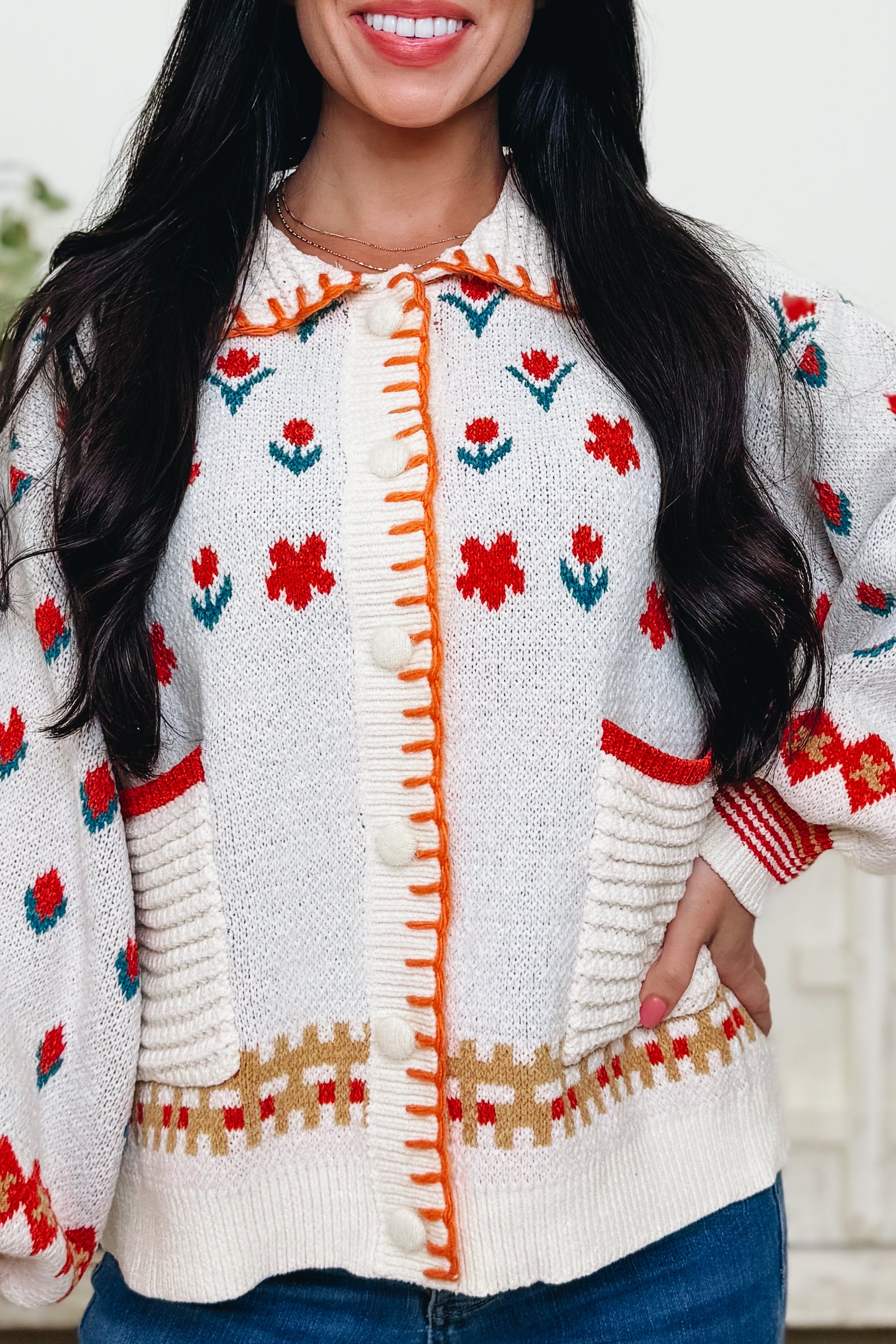 Alpine Cozy Sweater Cardigan