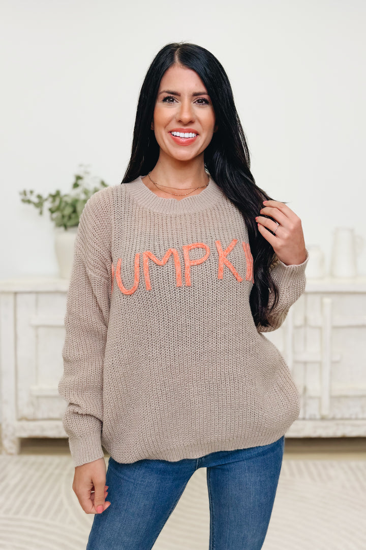 Pumpkin Love Sweater