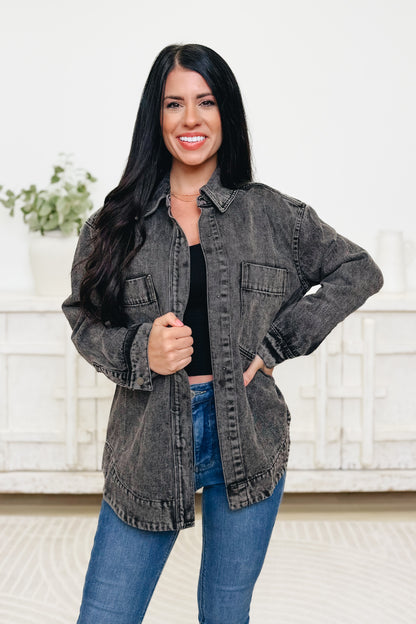 Rustic Vibe Shacket - 2 Colors!