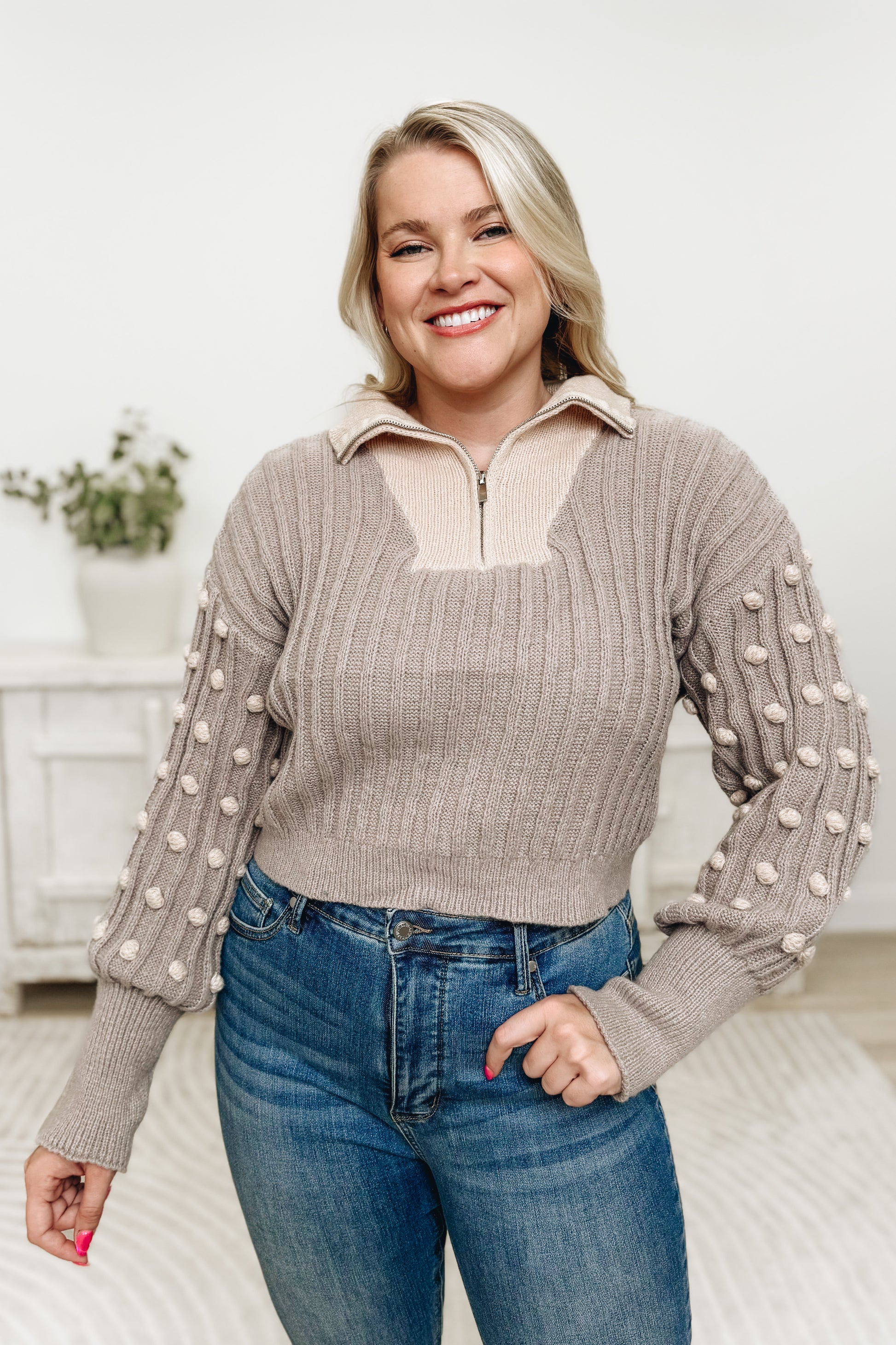 Shine On Time Sweater Top