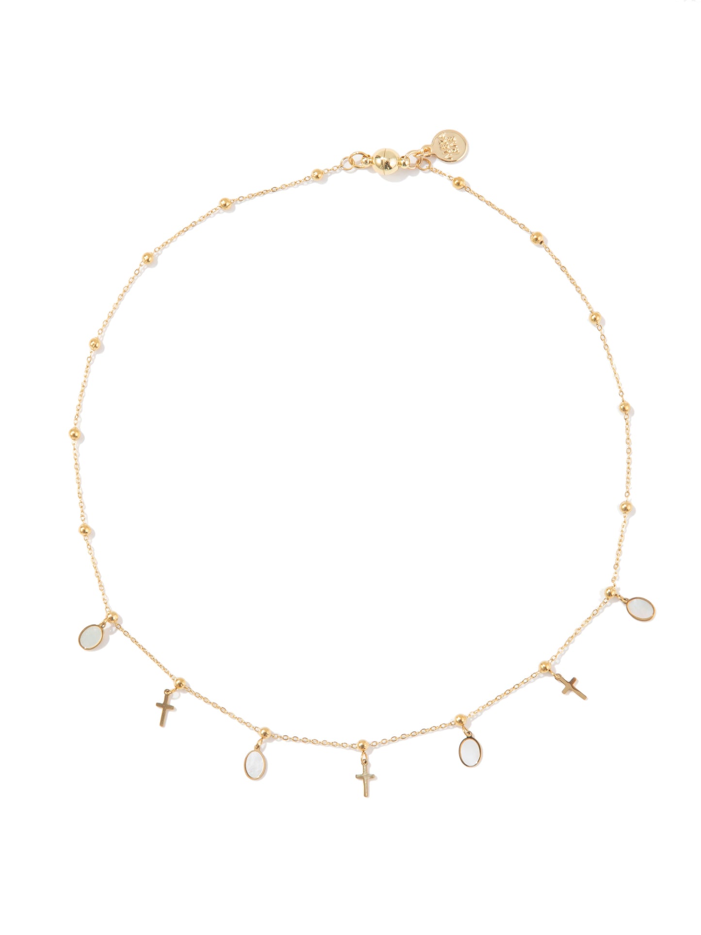 Blessed Trinity Necklace - Gold